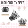 PopUp Cluster Lashes 168pcs Wispy Lash Clusters Soft D Curl