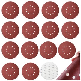 GYWHOOFT Sanding Disk, 10 Holes, Disc Paper, Sanding Pat, Set of 9 Inches, Round, Water Resistant Paper, Sandpaper, For Sandpaper, Polishing, Electric Sander, Metal Polishing, Magic Sandpaper,