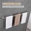 USHOWER Brushed Nickel Towel Bar, 32-Inch Towel Racks for Bathroom