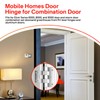 SuperDi 3 Pack Door Hinges Replacement for Combination Doors Compatible