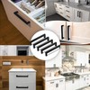 Fiabgum 5 Inch Drawer Handles Kitchen Cabinet Handles Black Drawer