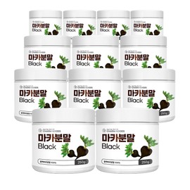 Chamgoods Peruvian Black Maca Powder 250g 12 bottles / 참굿즈 페루 블랙마카 파우더 250g 12병