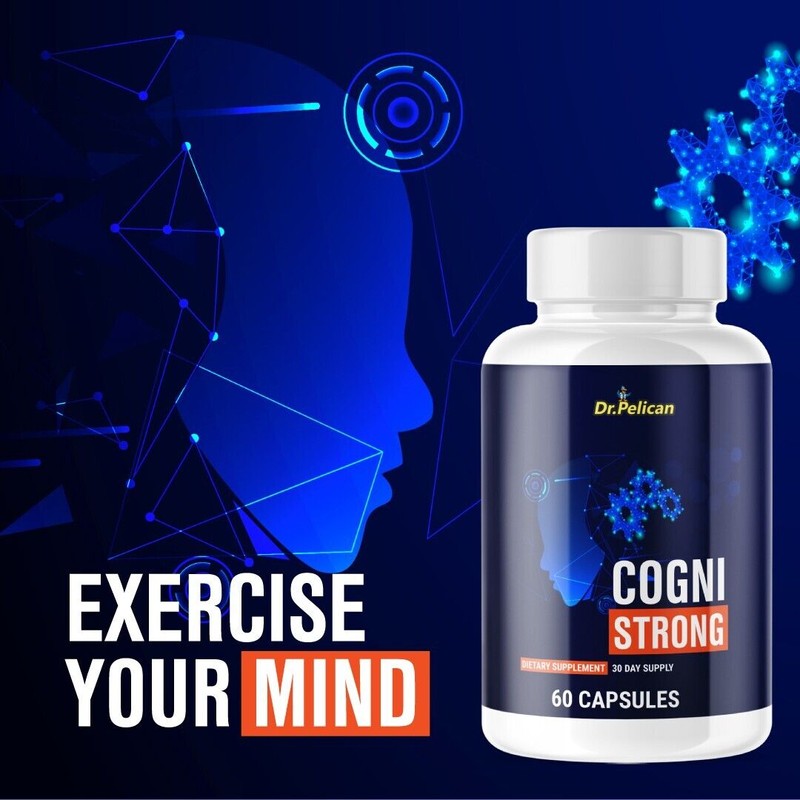 Pelican Vitamins Cogni Strong- Brain Support- 60 Capsules