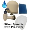 SHTFandGO Build Your Own Kills bacteria Silver Ceramic with Pre-Filter