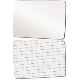 New Replacement Mirror Glass with Full Size Adhesive for 2022-2026 GMC Hummer EV Driver Side View Left LH