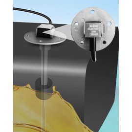 Vaticas Fuel Sending Unit 0-90 ohm 12" Boat Fuel Sender 300mm Stainless Steel Water Gas Fuel Level Sensor for Car RV Truck Vehicle Boat Marine