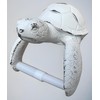Sea Turtle Wall Mount Toilet Paper Roll Holder Rustic Beach