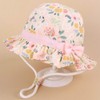 Baby Girl Sun Hat Summer Beach Hats with UPF 50+