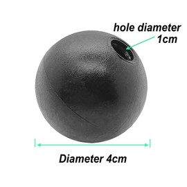 Profelinx Gym Cable Accessories, 6 Nylon Cable Ball Stoppers, Cable Eyelet Terminals, Wire Rope Joint Interface Replacement Port, Cable Connector