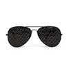 NATURALIGHT Rasterbrille/Lochbrille für Augentraining - Modell Basalto – Bifokales Raster