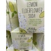 TRADER JOE'S LEMON ELDERFLOWER SODA 4 - 8.4 FL OZ