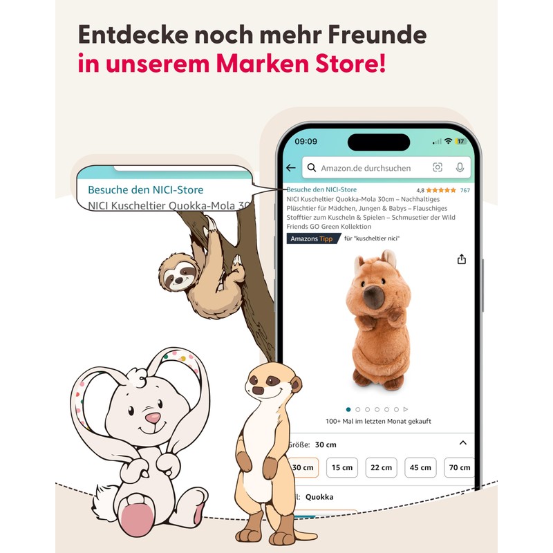 Nici GmbH Glubschis Dalmatian Dottion Standing, 15