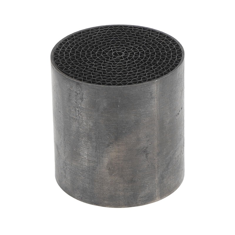 TKSE Motorcycle Exhaust Pipe Catalyst, Stainless Steel Front Middle Exhaust