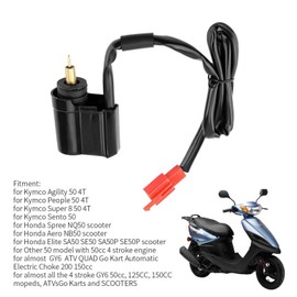 Electric Carburettor Starter, Automatic Electric Starter For Kymco Agility 50 4t People 50 4t Automatic Starter 139qmb Automatic Starter 139qmb+Kymco Choke+Auto Choke Elystar 50