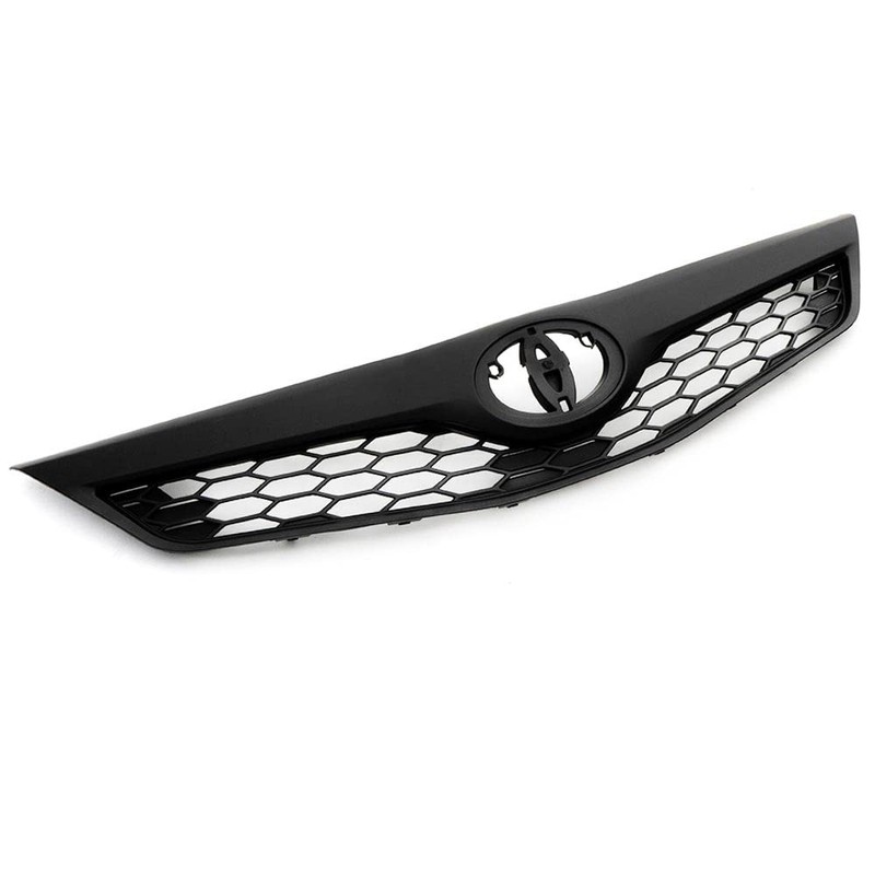 PIT66 Grille Front Upper Bumper Grille Guard Matte Mesh Front