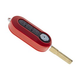 Jongo ksfat11r _ 1 Replacement 3 Button Remote Key Shell Premium Quality Opening/Closing Of Doors and Folding Box with Flat Blade