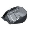 UINIEBOOM Driver Side Bottom Cloth Seat Cover, Replacement Dark Graphite