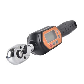 FridayParts AWM-60 N 3/8 inches Mini Digital Reversible Torque Wrench 1.33-44.25 ft-lbs(1.8-60 Nm) with LED Buzzer and LCD Screen