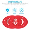 DOITOOL 10Pcs Reusable Plastic Paper Plate Holder for Party BBQ