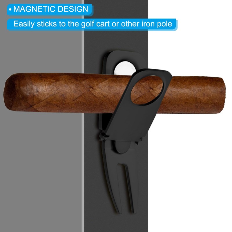 PATIKIL Magnetic Golf Divot Repair Tool, 3 Pieces 3 in