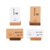 3SLIFE Price Stand Card Holder Card Clip Wood (5 PCS,