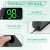 2 Pack GPS Digital Speedometer for Car MPH Golf Cart