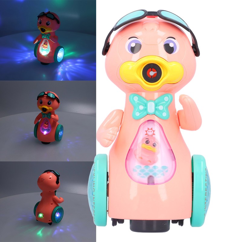Kid's Electric Bubble Machine Automatic Bubble Maker Cartoon Duck Bubble