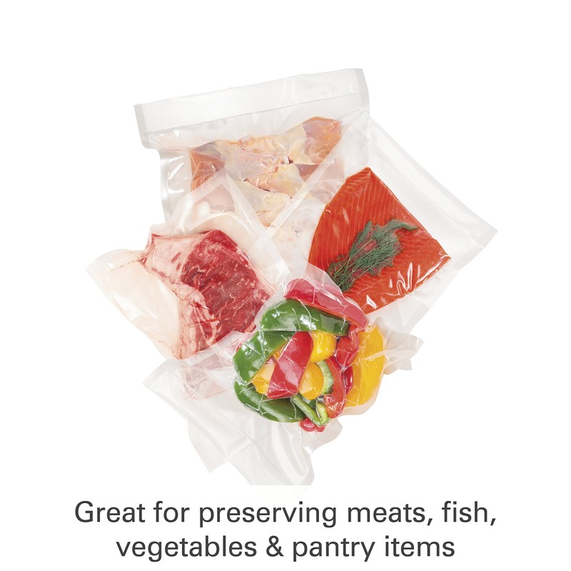 Hamilton Beach Vacuum Sealer, (3-Pack) 8 in x 20 ft