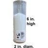 Importer AM White Replaceable Insert Candles for Cemetery Memorial, Case