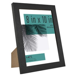 MCS Industries Studio Gallery Frame, Black Woodgrain, 24 x 36 in, Single