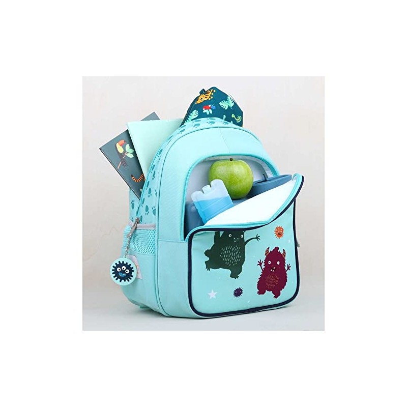 Little Lovely Monsters Backpack with Fridge, blue