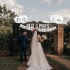 Wedding Garland, Set of 2, Wedding Party Banners, Happy Wedding/Just