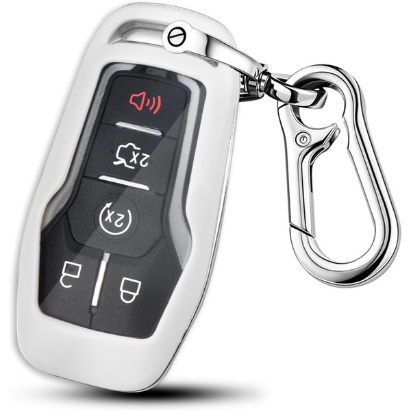 QBUC for Ford Key fob Cover,ABS Plastic Car Key Case