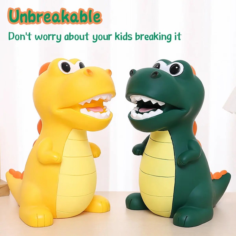 Alcancía Para Niños, Hucha De Dinosaurio De Plástico