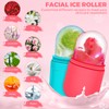 2pcs Ice Face Roller,Gua Sha Face Massage,Ice Roller for Face