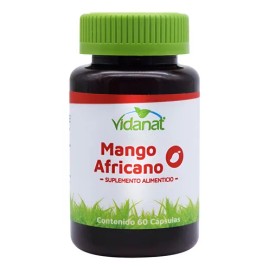 Mango Africano 60 Cápsulas Vidanat
