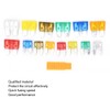 220 Pcs Blade Fuse Kit Small Standard Car Fuse Assortment