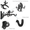 RT&BS Hanging Plant Brackets, 8 inch Bird Feeder Wall Hooks,