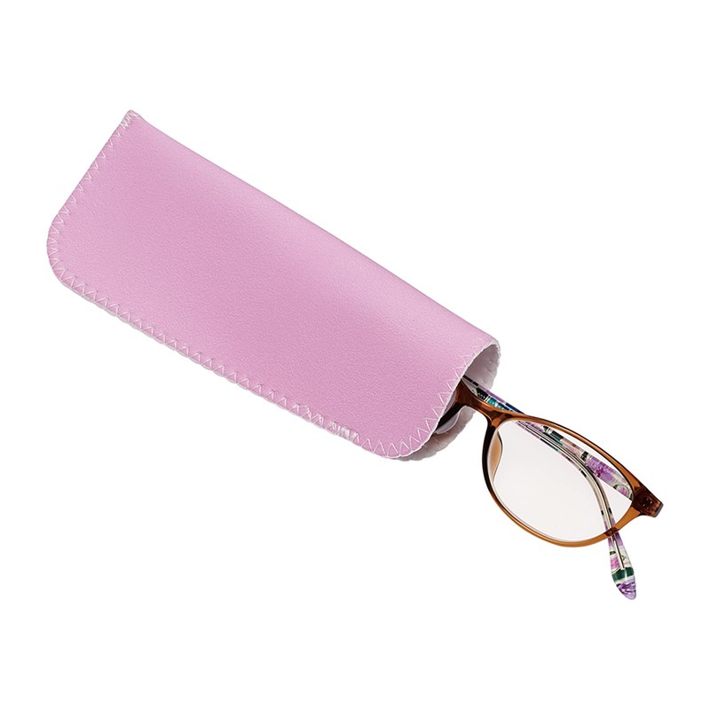 パール 老眼鏡 3.5 ブルーライトカット レディース Anna Emilia UVカット クリアレンズ 花柄