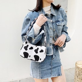 Heyjoin Women Small Shoulder Bag Mini Purse Womens Handbag Crossbody Clutch Purses (Cow 1)