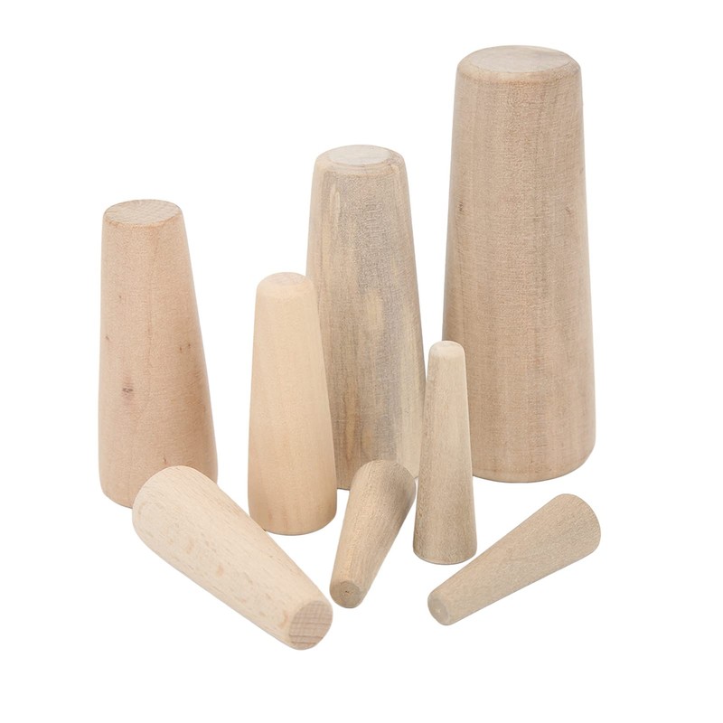 Marine Thru Hull Wood Plug Emergency Tapered Soft Plugs, 10-Piece