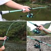 One Bass Spirit Flame Fishing Rod Reel Combo, Spinning &