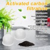 8pcs Water Filter Pods for Wolf Gourmet Coffee Maker System,
