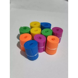 MedStar 10 Pz Ligadura Torniquete Multicolor Latex Enfermeria Doctor