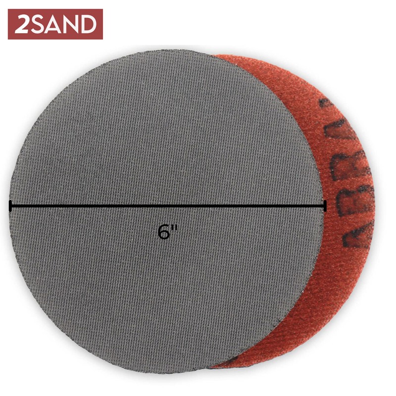 2SAND Mirka Abralon 6-inch Hook & Loop Polishing Discs -