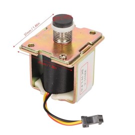 Válvula Solenoide 3V Universal para Calentador de Agua a Gas Entrada de Gas Electromagnética de Metal Accesorios de Control para Calentadores