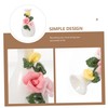 Ciieeo Chic Ceramic Vase Mini Flower Vase Chinese Style for