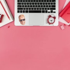 HeyRememberThat Max Headroom - 1980's Inspired - Waterproof Vinyl Sticker