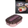Stainless Steel Lunch Box Office Worker Student Children's Canteen Compartment