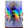3 Art Stickers Holographic with 6 Page Color Zine Skull